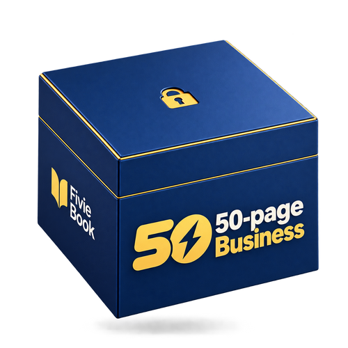 50-Page Business: Complete Set (4 Books)